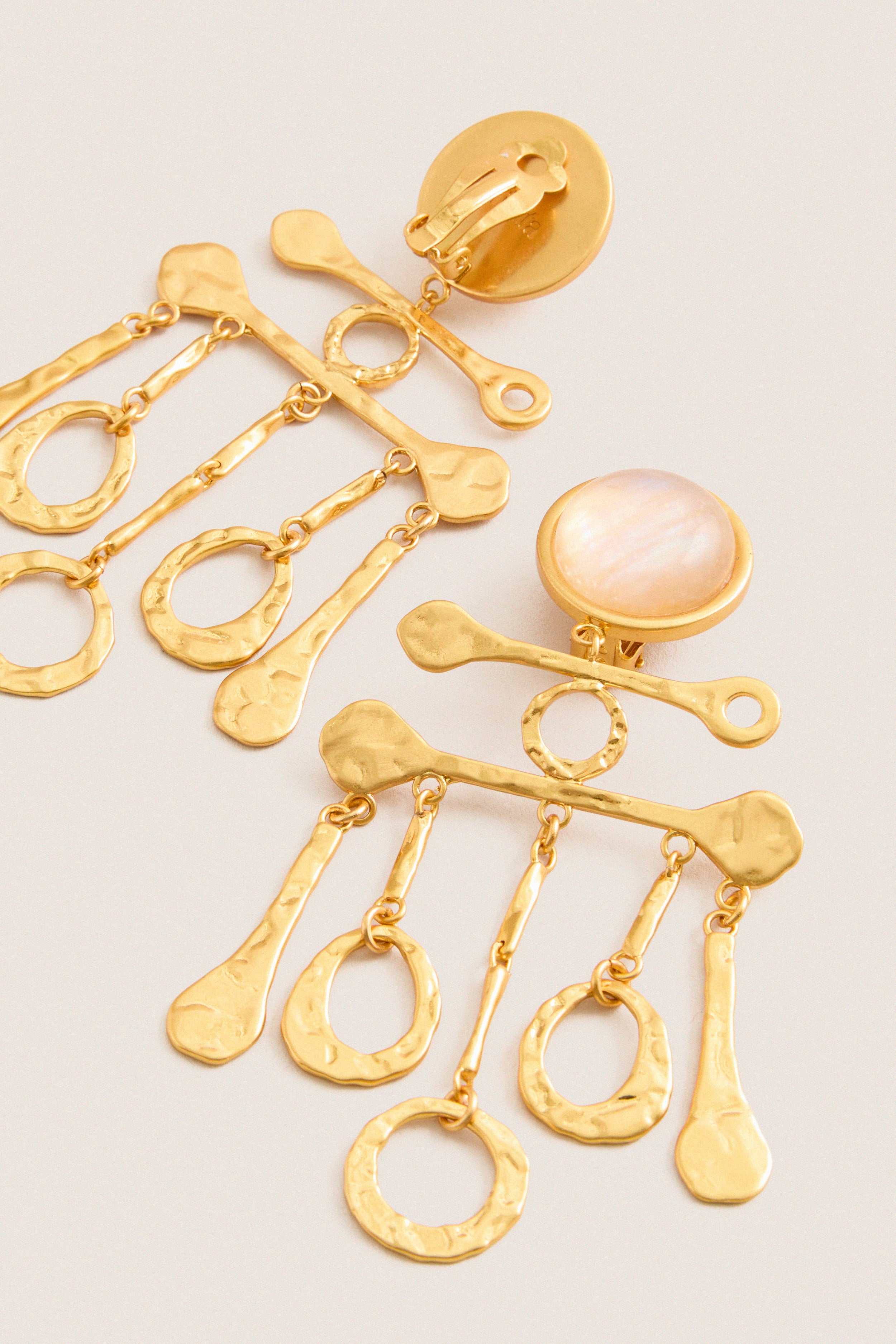 Gold Valette Earrings