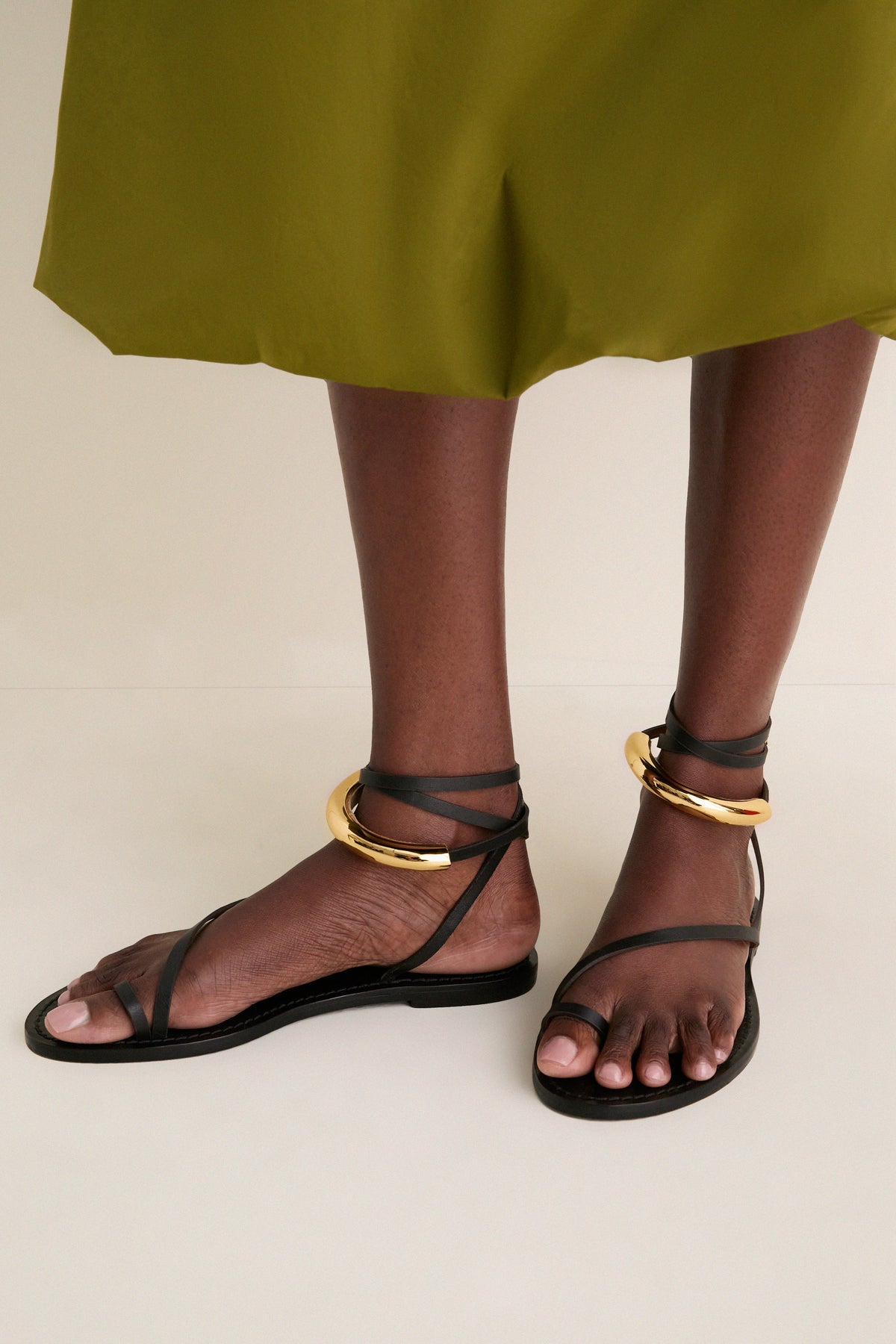 Black Kalahari Sandals