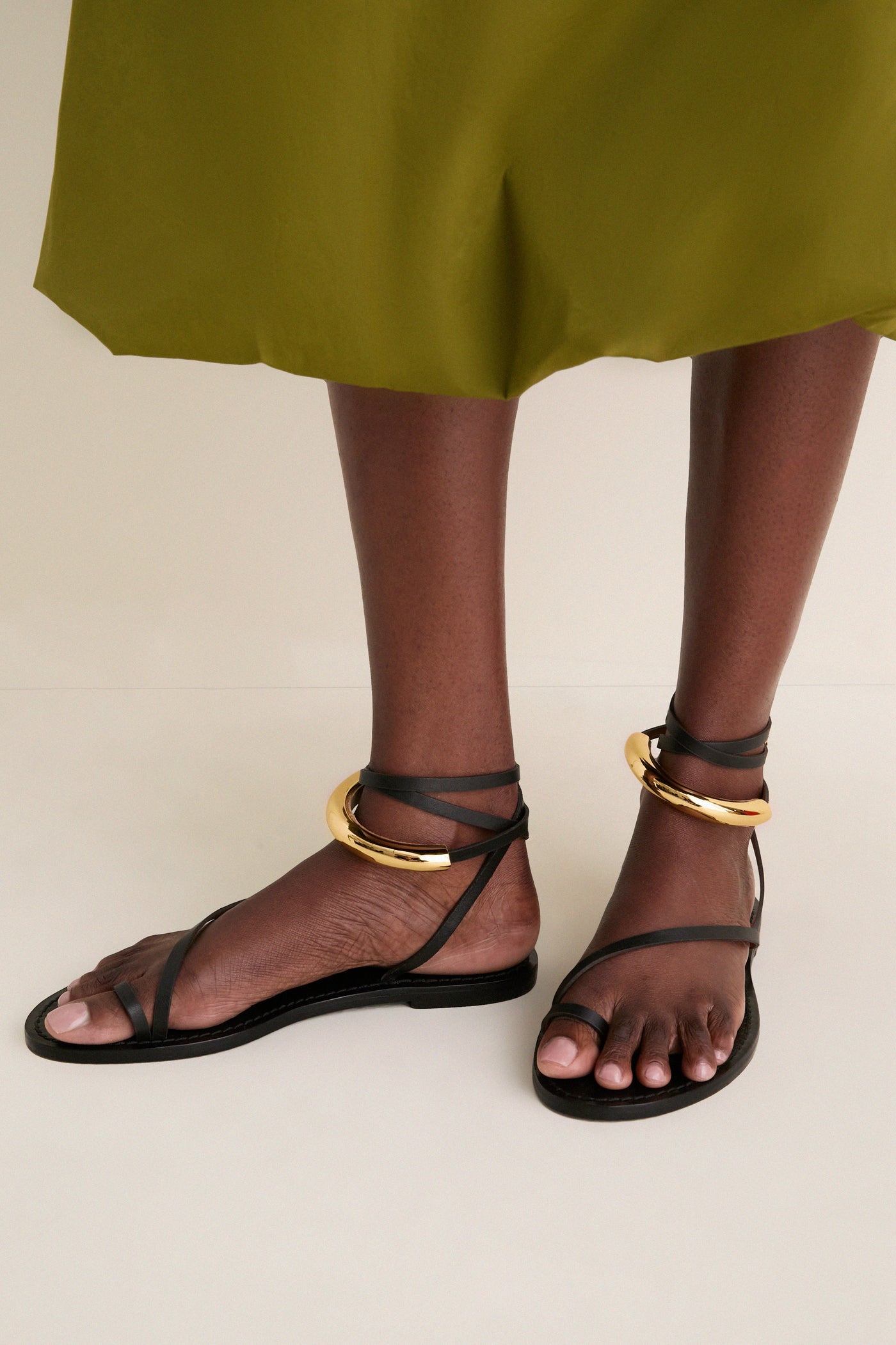 Black Kalahari Sandals