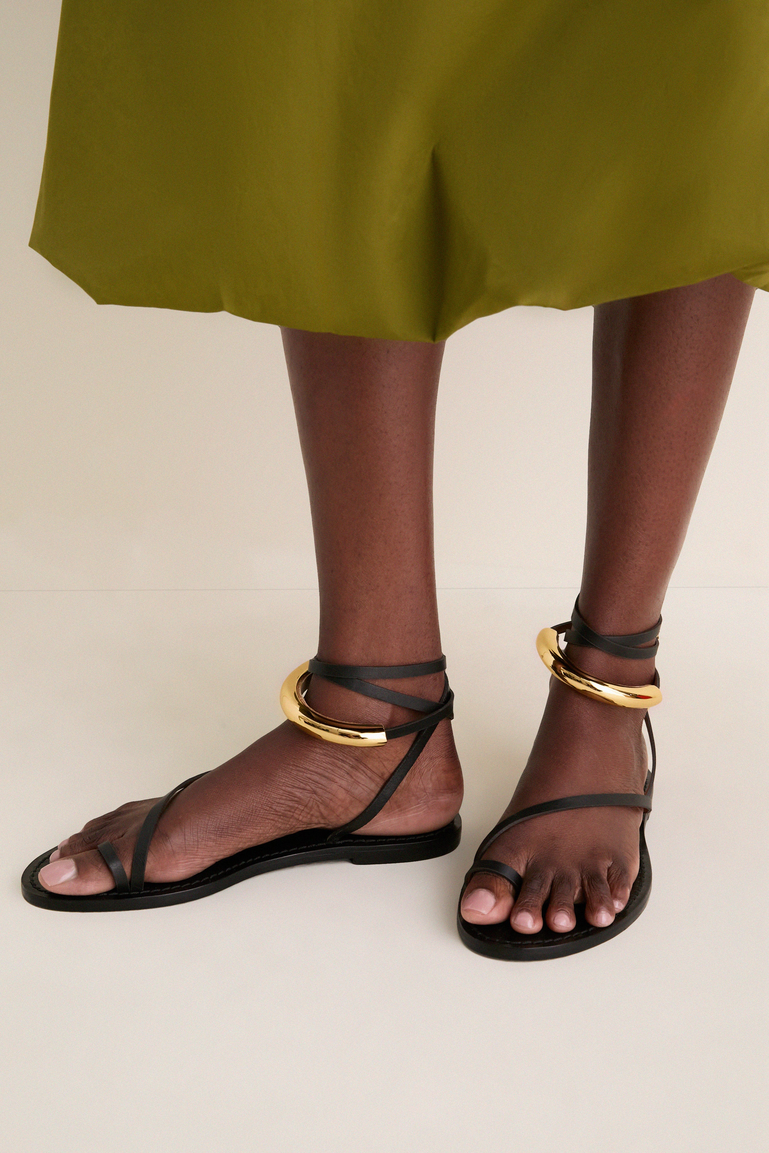 Black Kalahari Sandals