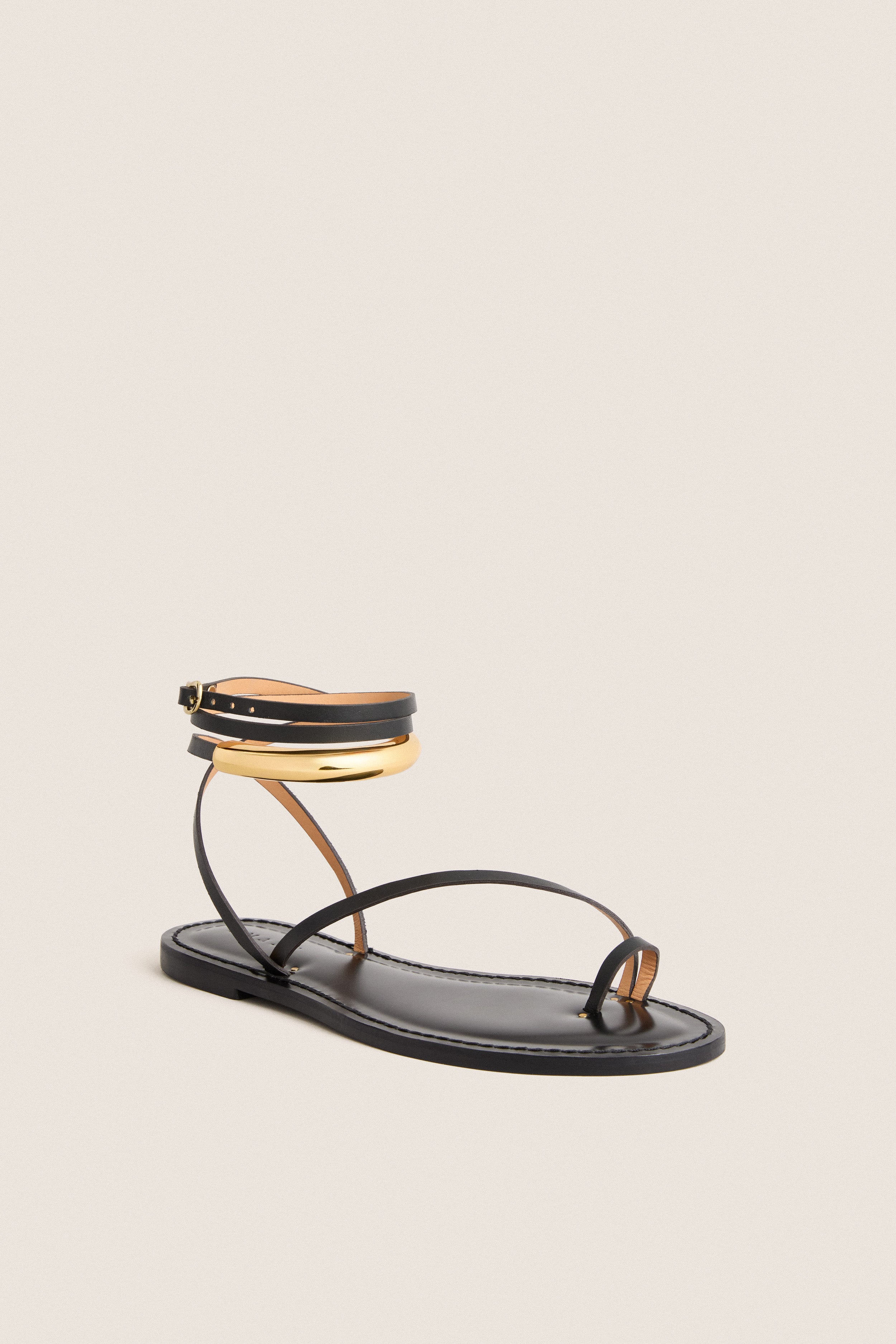 Black Kalahari Sandals