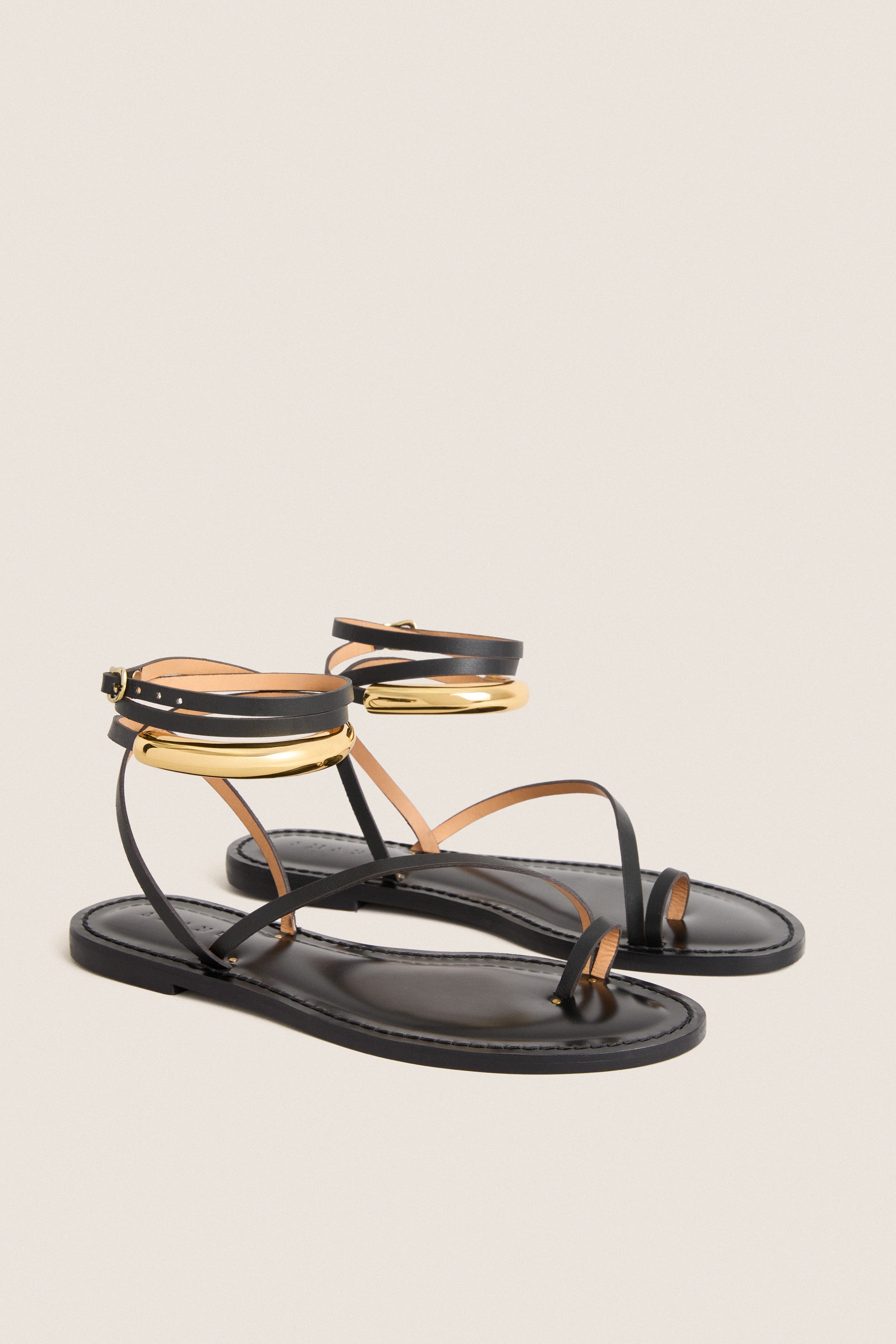 Black Kalahari Sandals