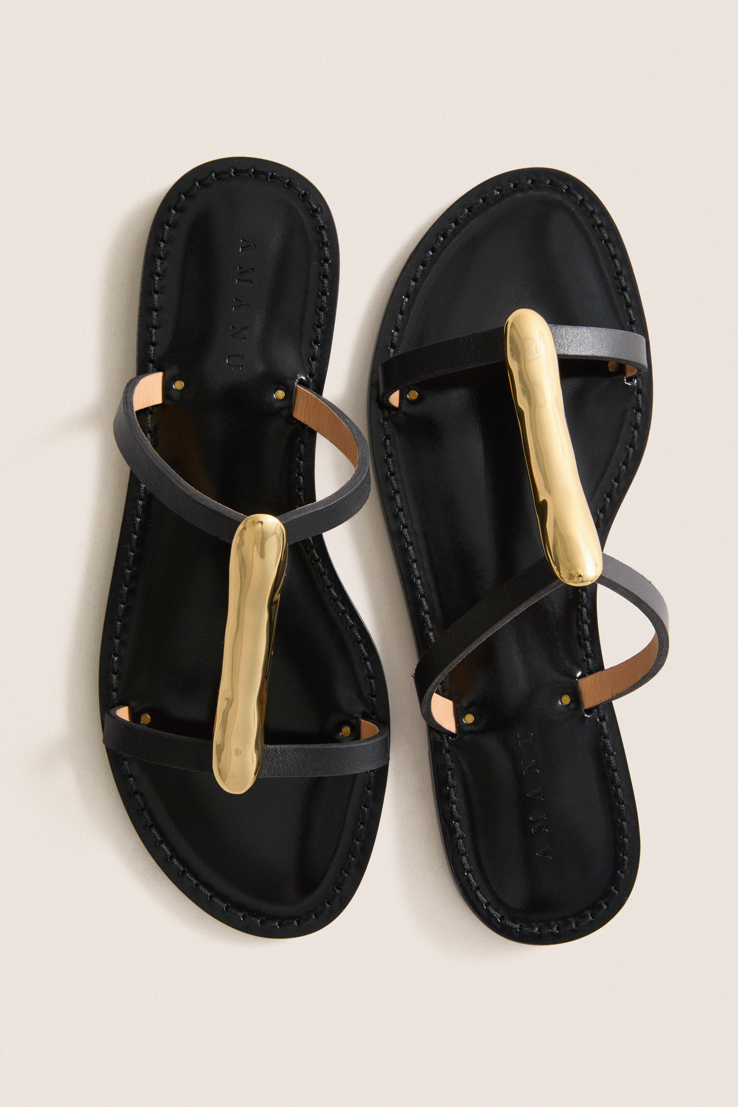 Black Sahara Sandals