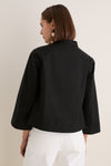 Black Long Sleeve Celeste Top