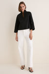 Black Long Sleeve Celeste Top