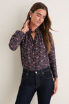 Dark Blue Artemis Indigo Kilim Shirt