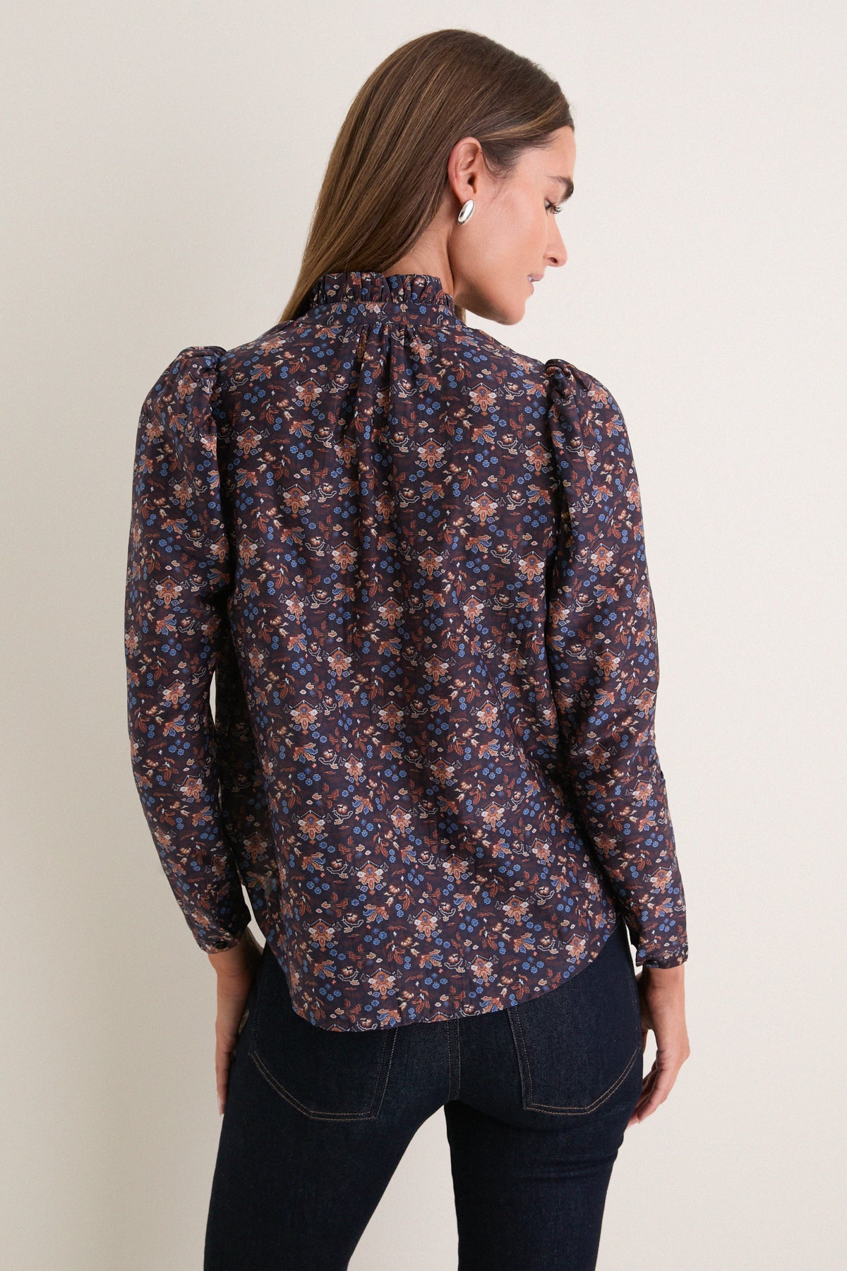 Dark Blue Artemis Indigo Kilim Shirt