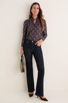 Dark Blue Artemis Indigo Kilim Shirt