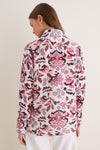 Off-White Dana Horizon Kilim Silk Shirt
