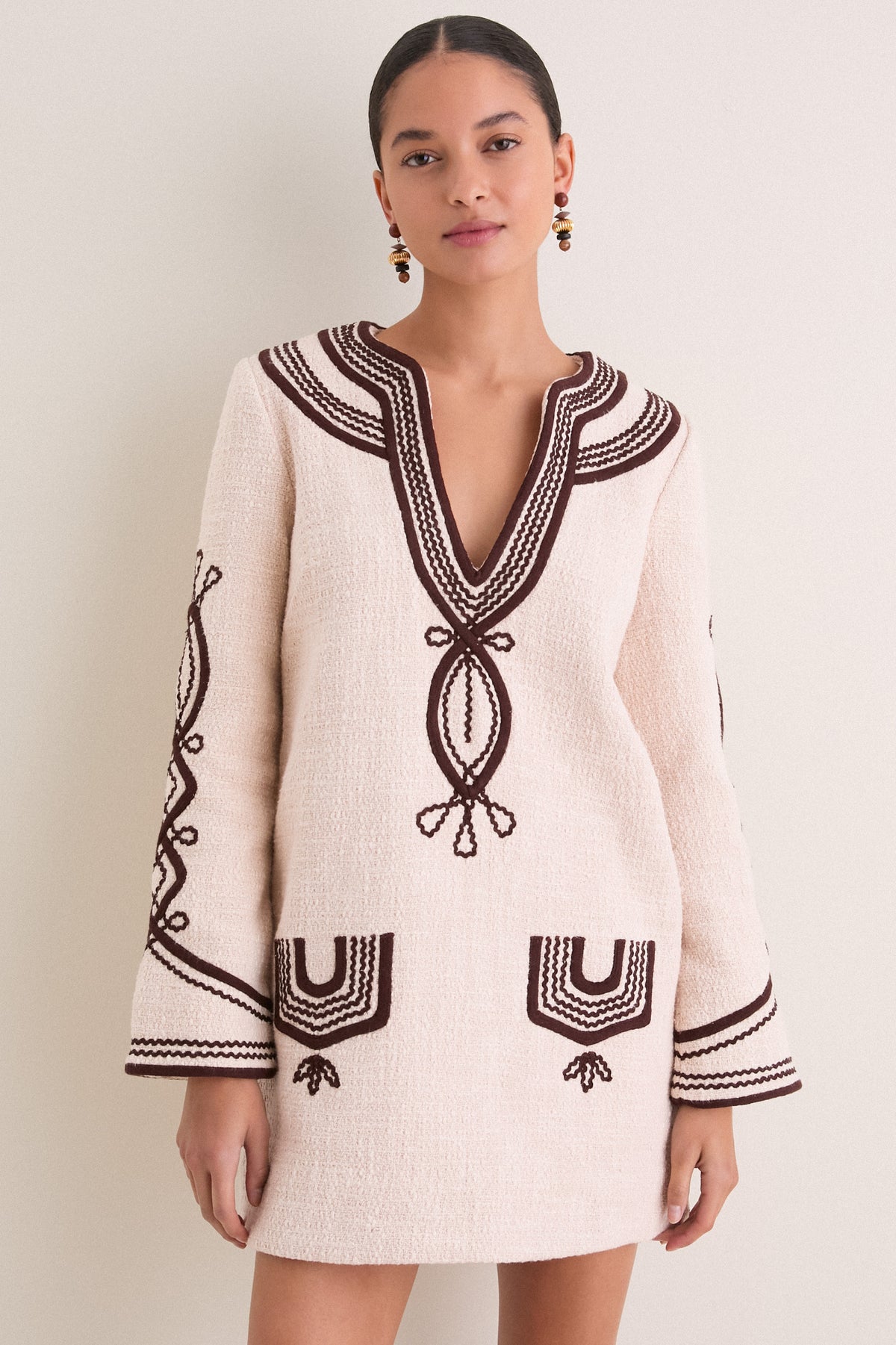 Off-White Rosie Bushland Cord Mini Dress