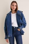 Clean Indigo Pascale Trench
