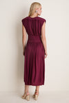 Burgundy Fran Dress