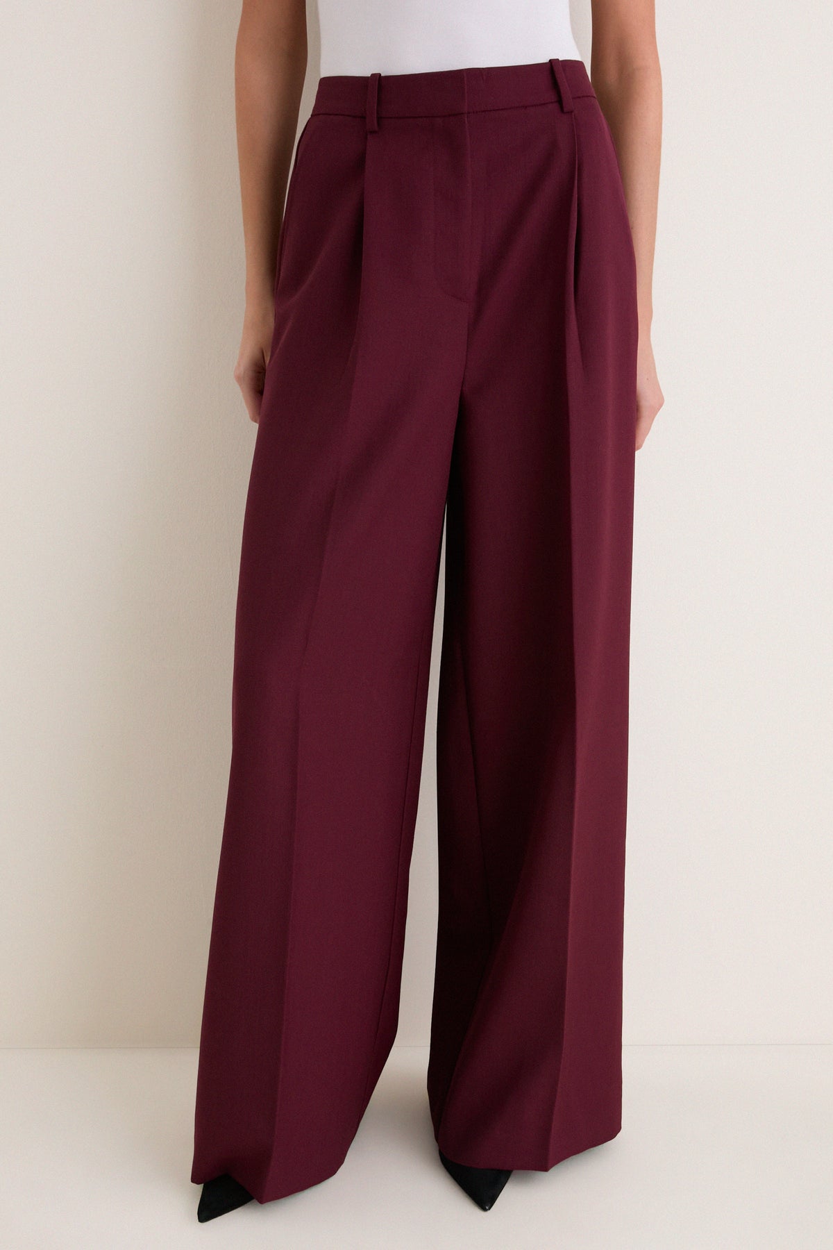 Burgundy Paola Trouser