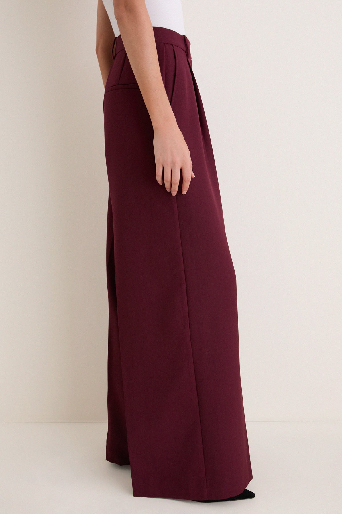 Burgundy Paola Trouser
