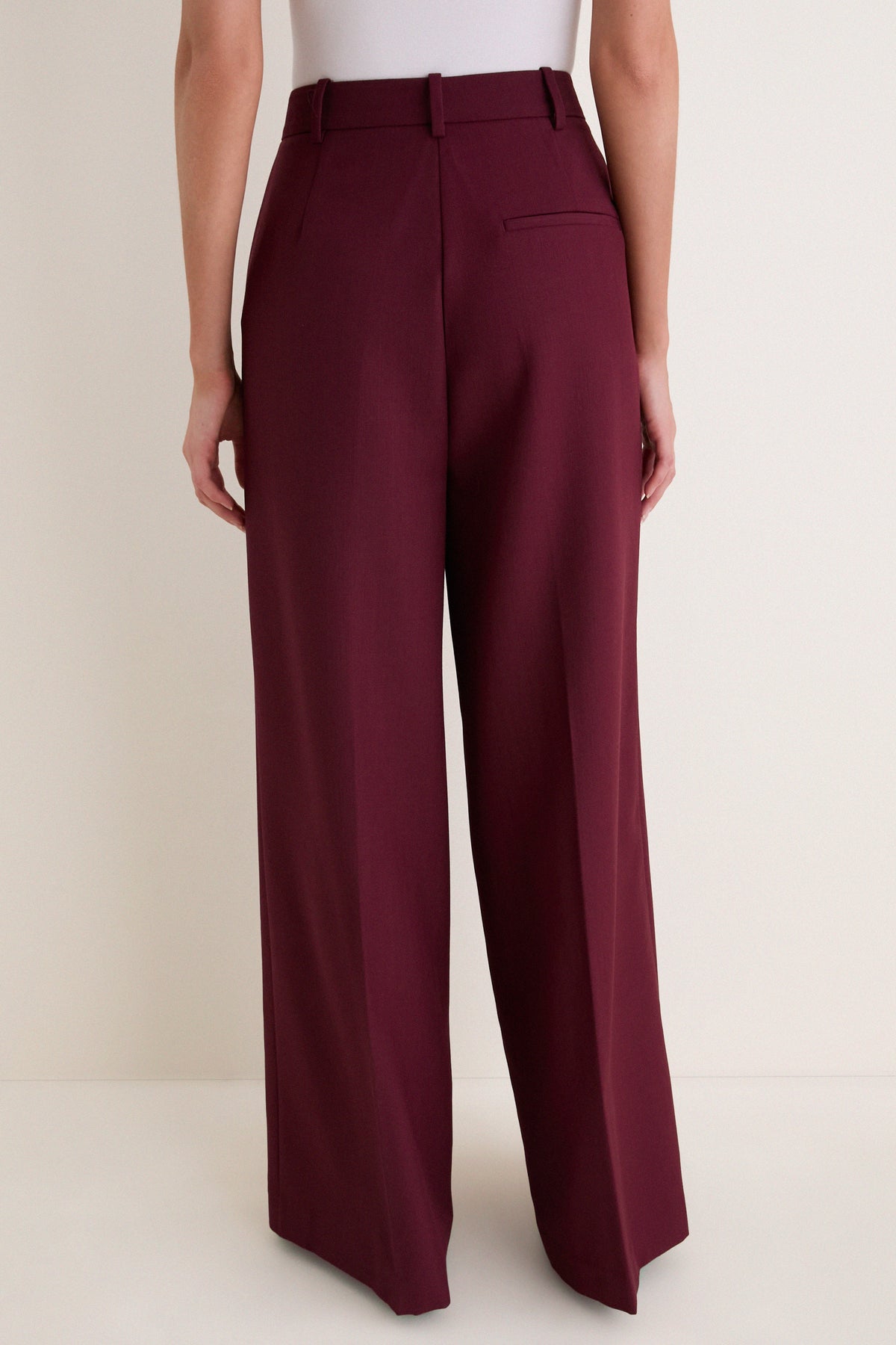 Burgundy Paola Trouser
