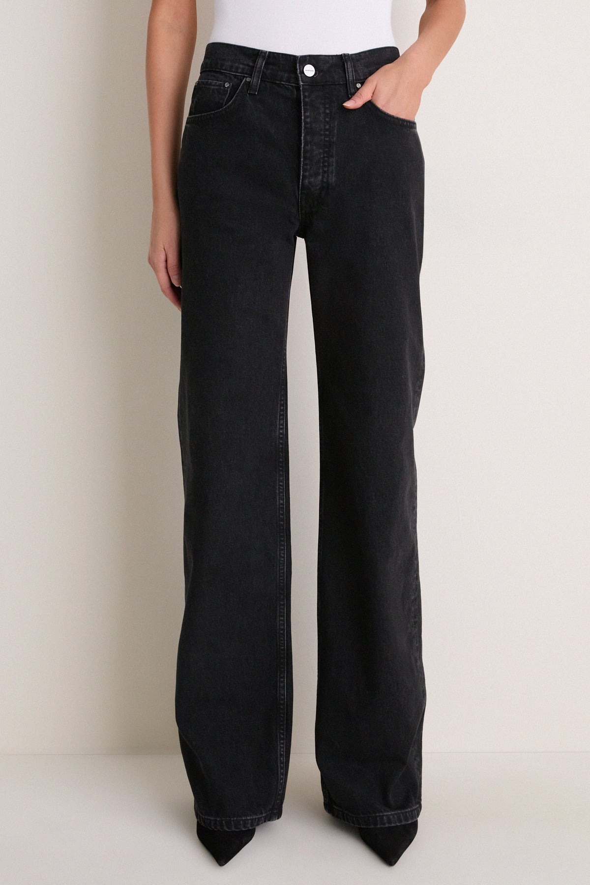 Vintage Black Hugh Jeans