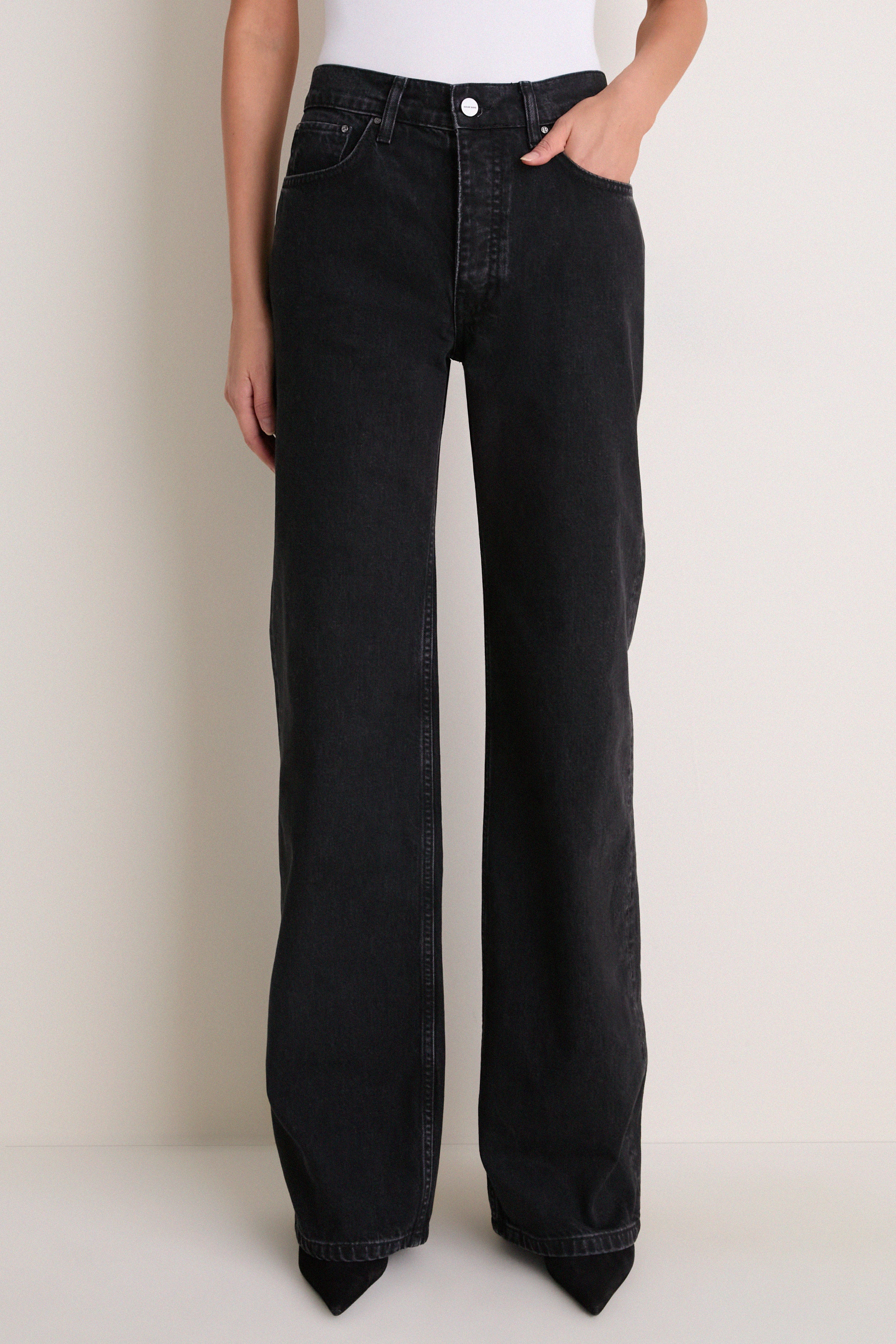 Vintage Black Hugh Jeans