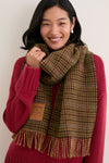 Multicolour Compact Wool Scarf Mini Checks