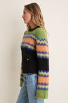 Multicolour Brushed Alpaca Fairisle Sweater