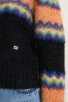 Multicolour Brushed Alpaca Fairisle Sweater