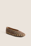 Multicolour Jenny Ballerina Heavy Twill Flats