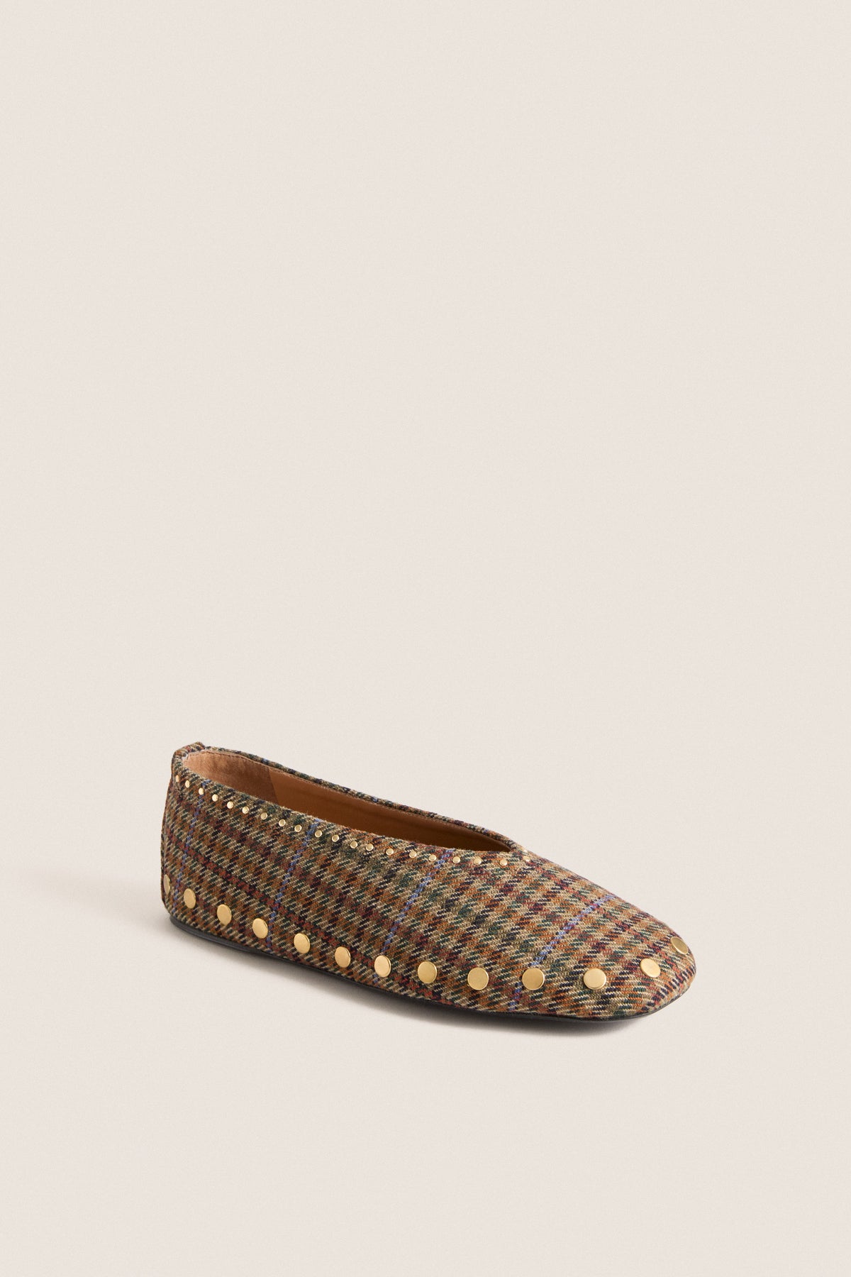 Multicolour Jenny Ballerina Heavy Twill Flats