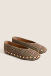 Multicolour Jenny Ballerina Heavy Twill Flats