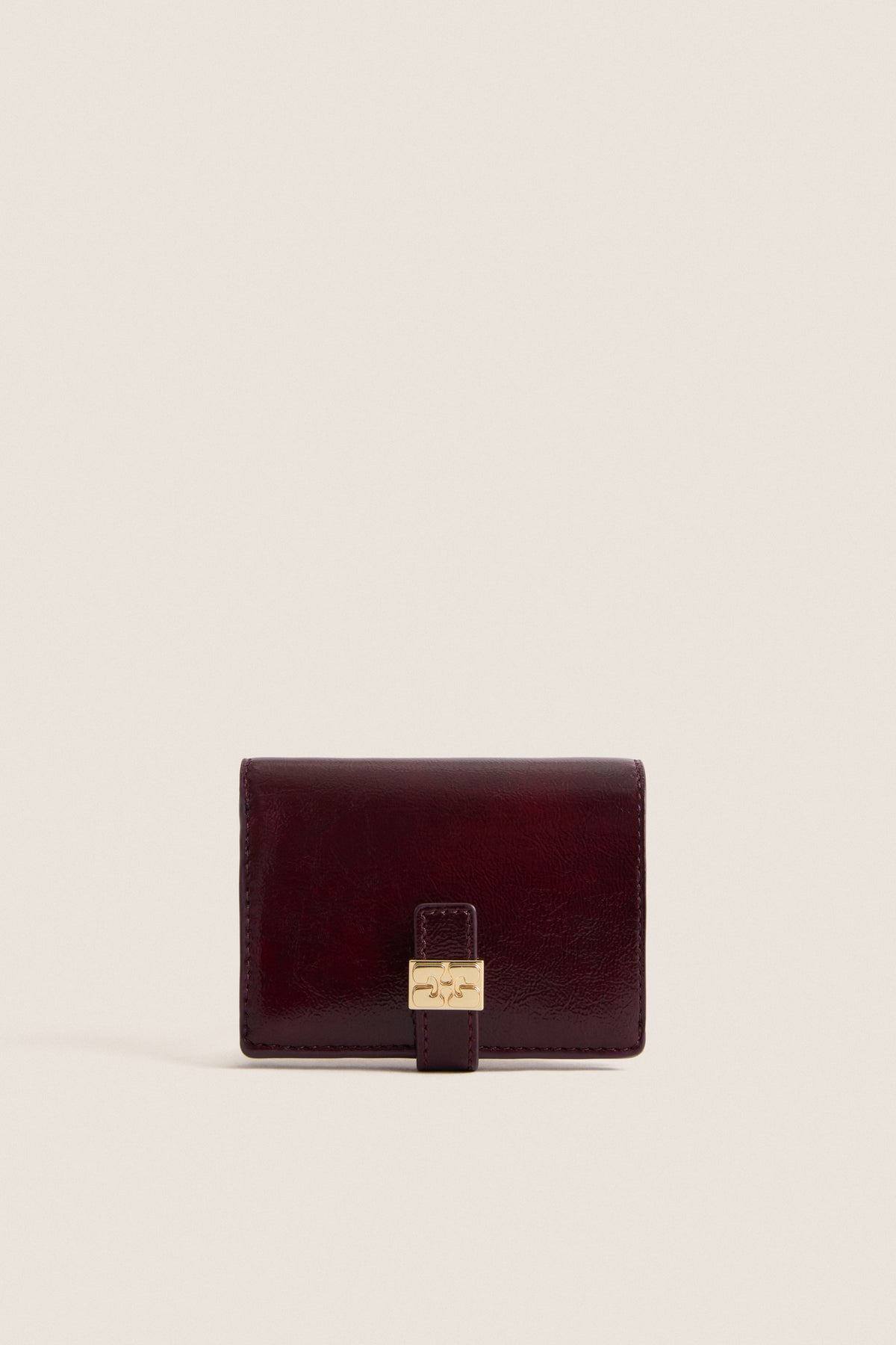 Burgundy Slim Card Holder