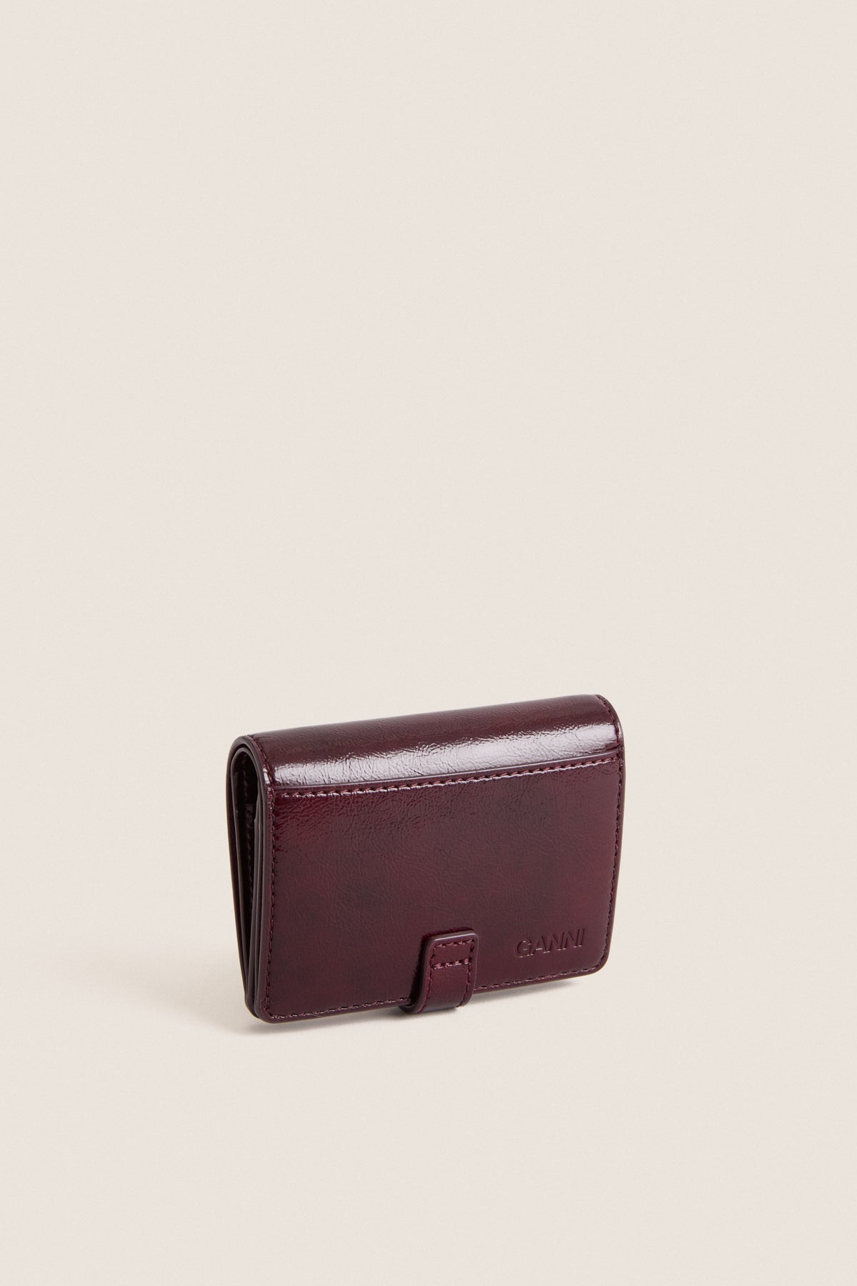 Burgundy Slim Card Holder