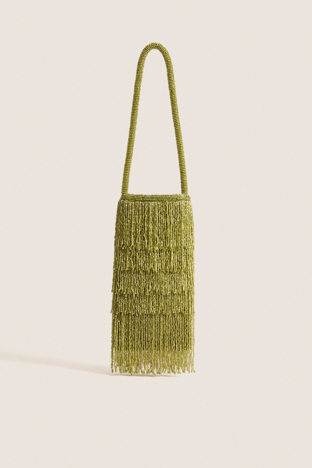 Peridot Beaded Josphine Mini Bag