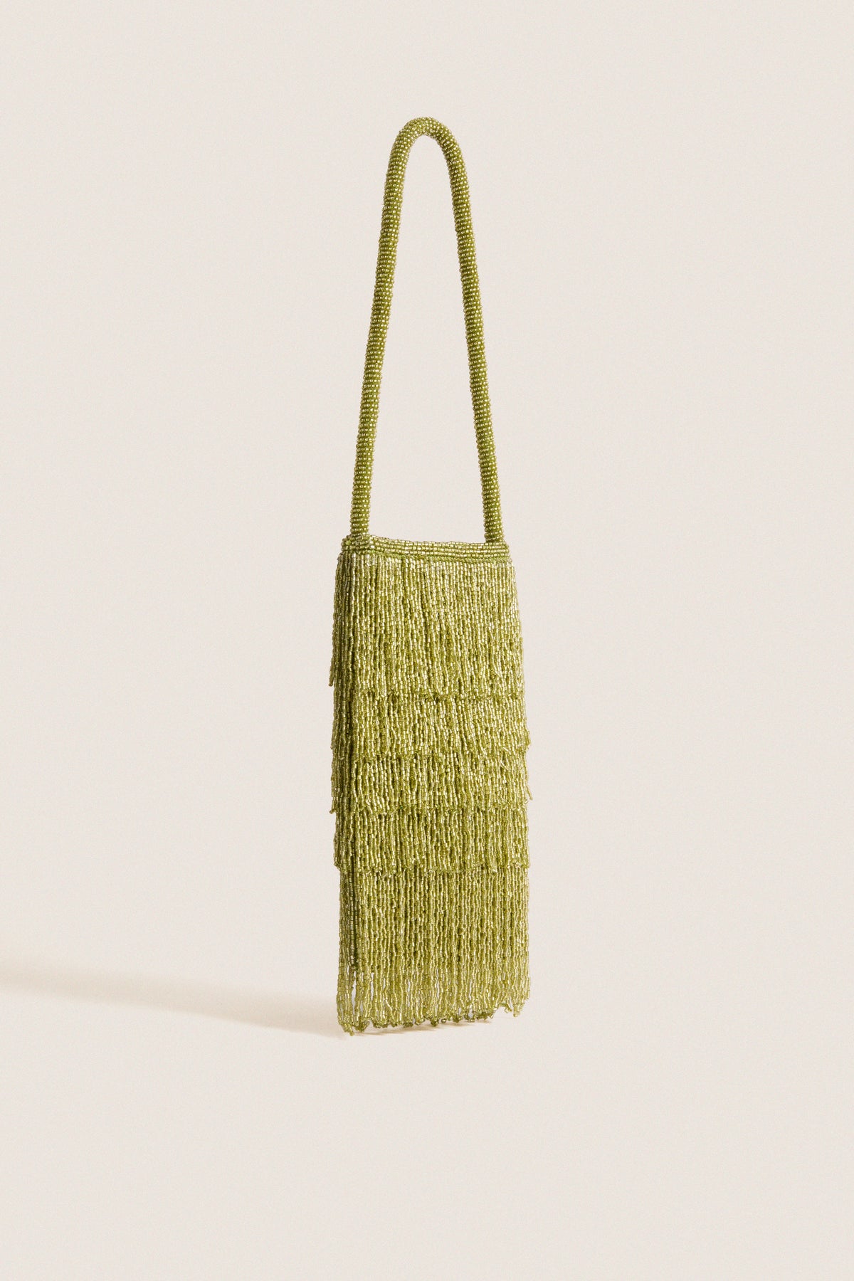 Peridot Beaded Josphine Mini Bag
