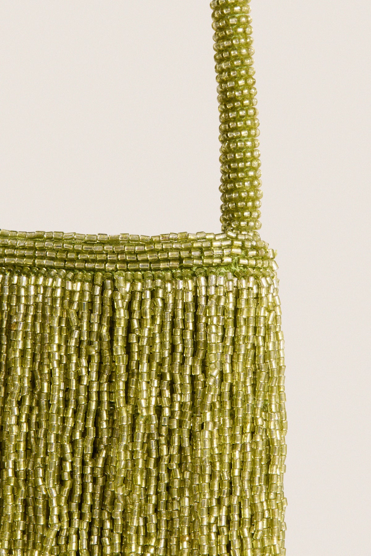 Peridot Beaded Josphine Mini Bag