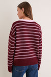 Burgundy Neev Sweater
