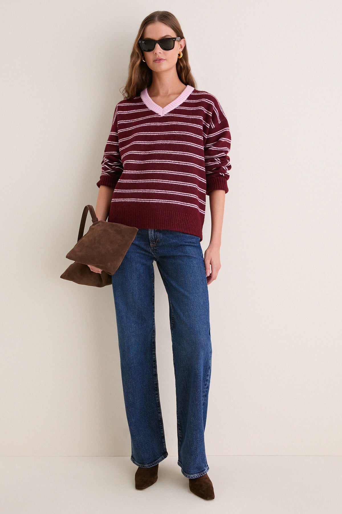Burgundy Neev Sweater