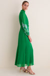 Chrysanthemum Border Jacqui-D Midi Dress