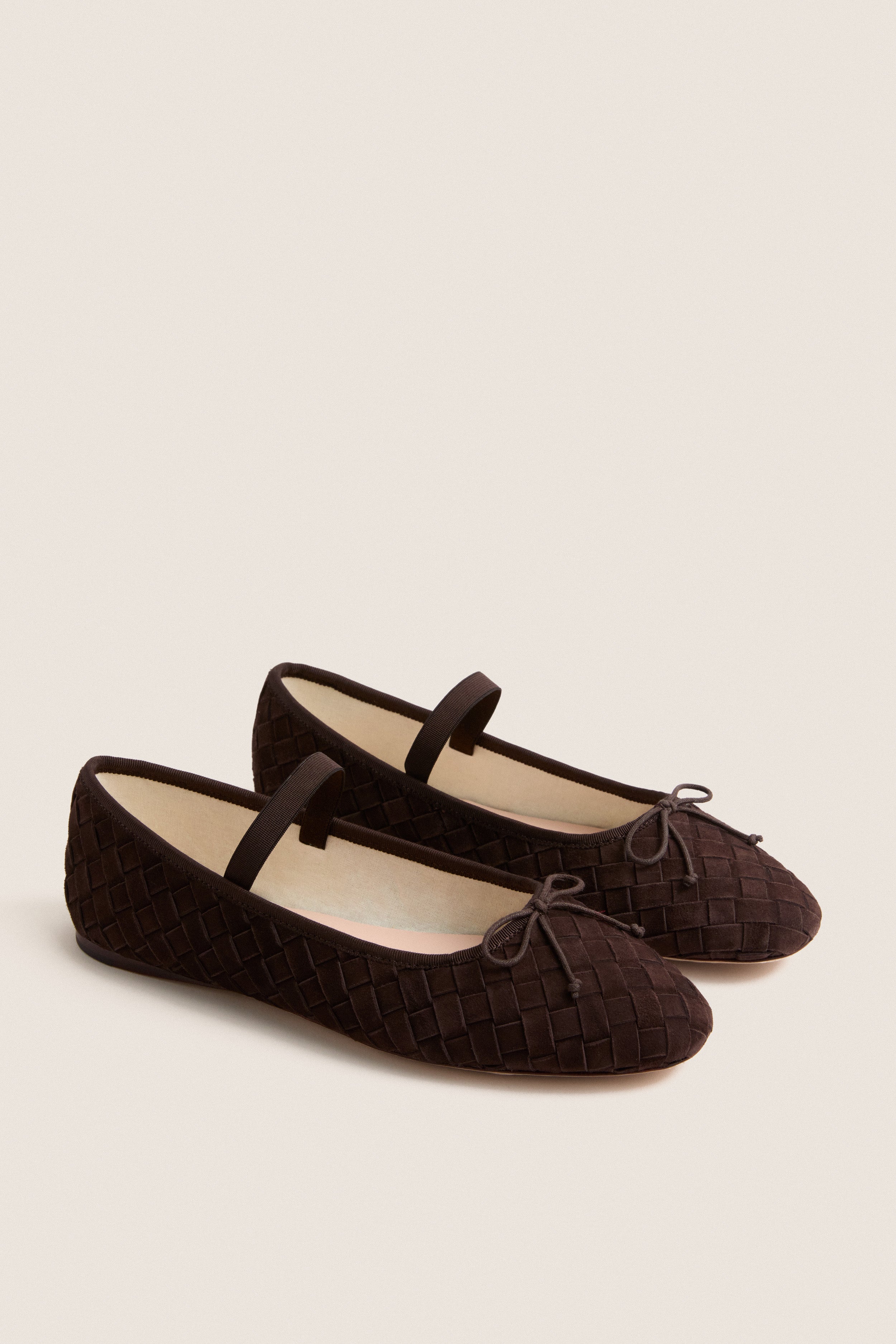 Tmoro Woven Suede Leonie Flats