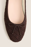 Tmoro Woven Suede Leonie Flats