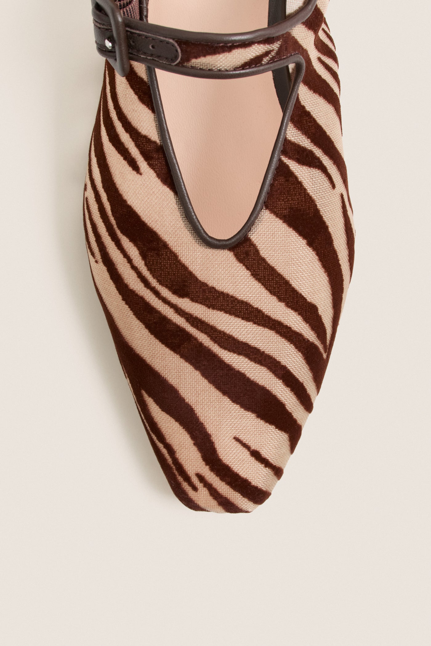 Zebra Mesh Junia Flats