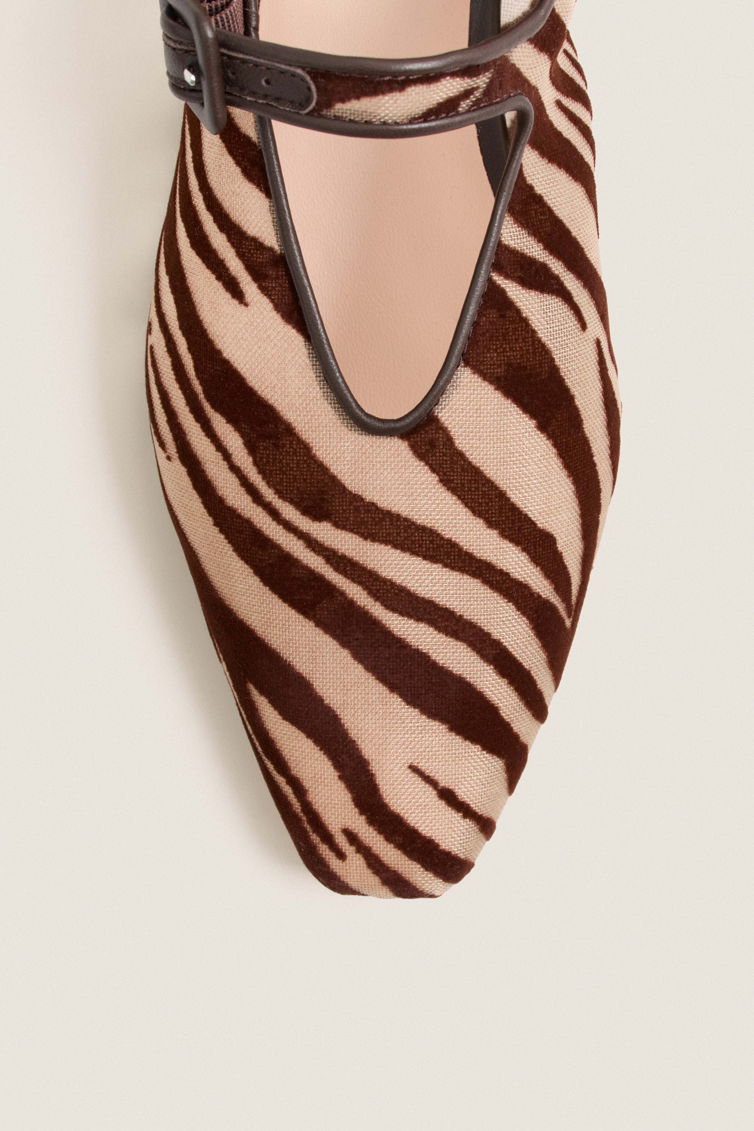 Zebra Mesh Junia Flats