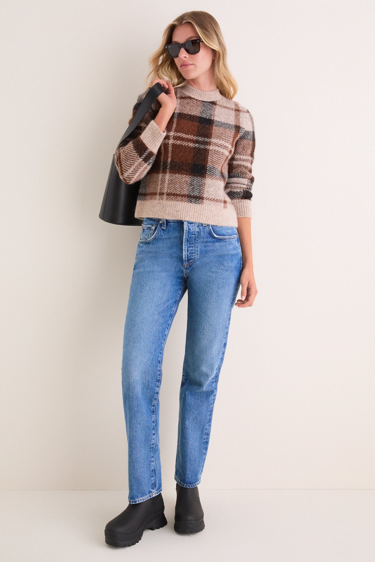 Black Shearling Tara Boots