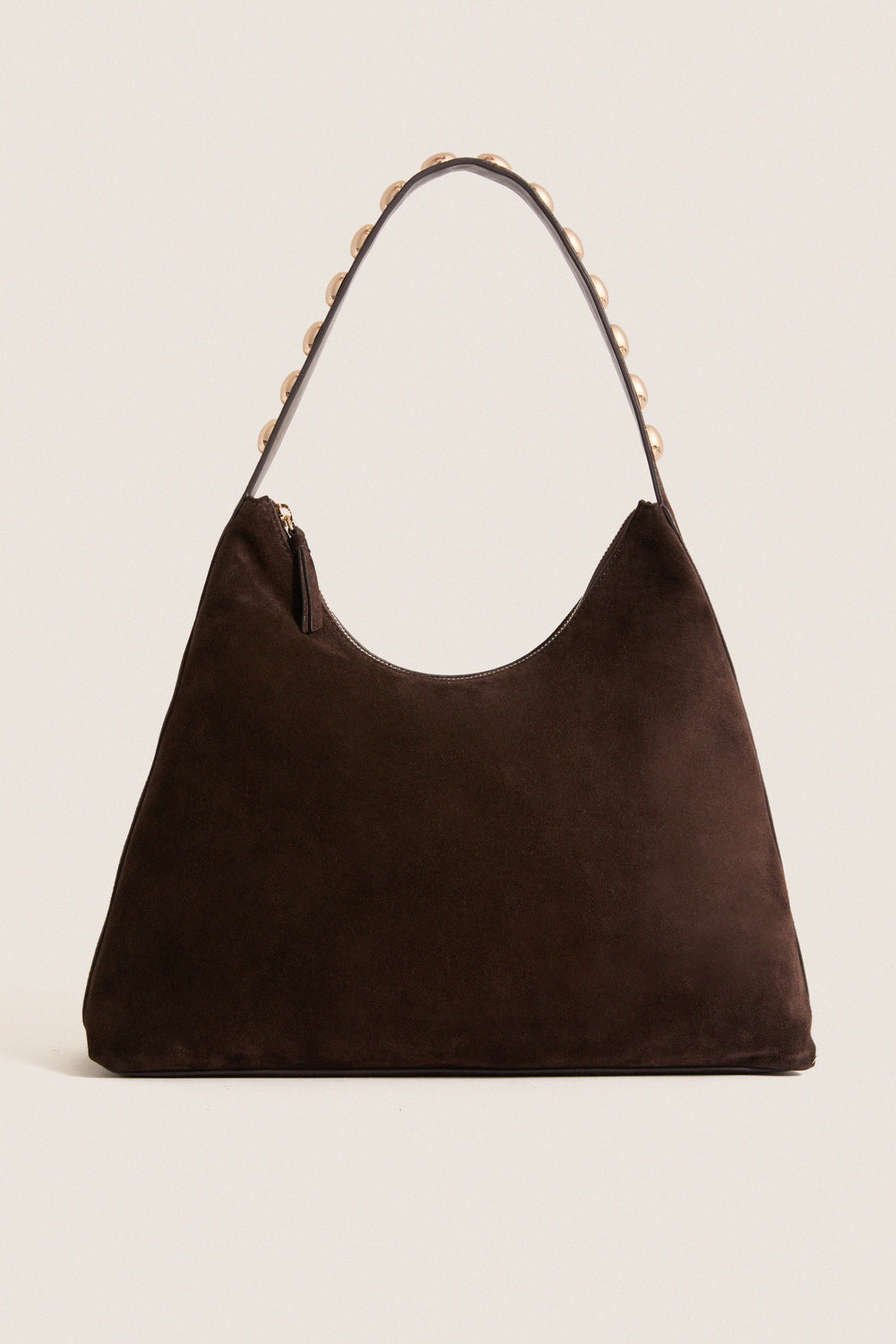 Tmoro Gold Studded Stassie Shoulder Bag