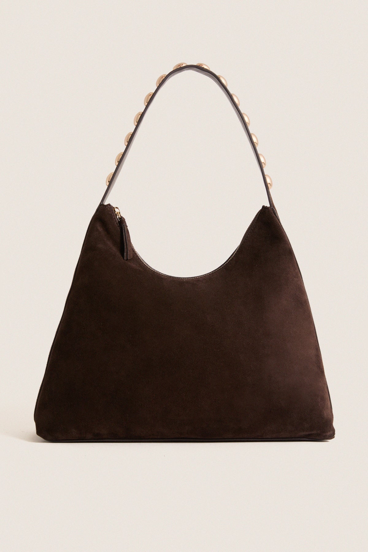 Tmoro Gold Studded Stassie Shoulder Bag