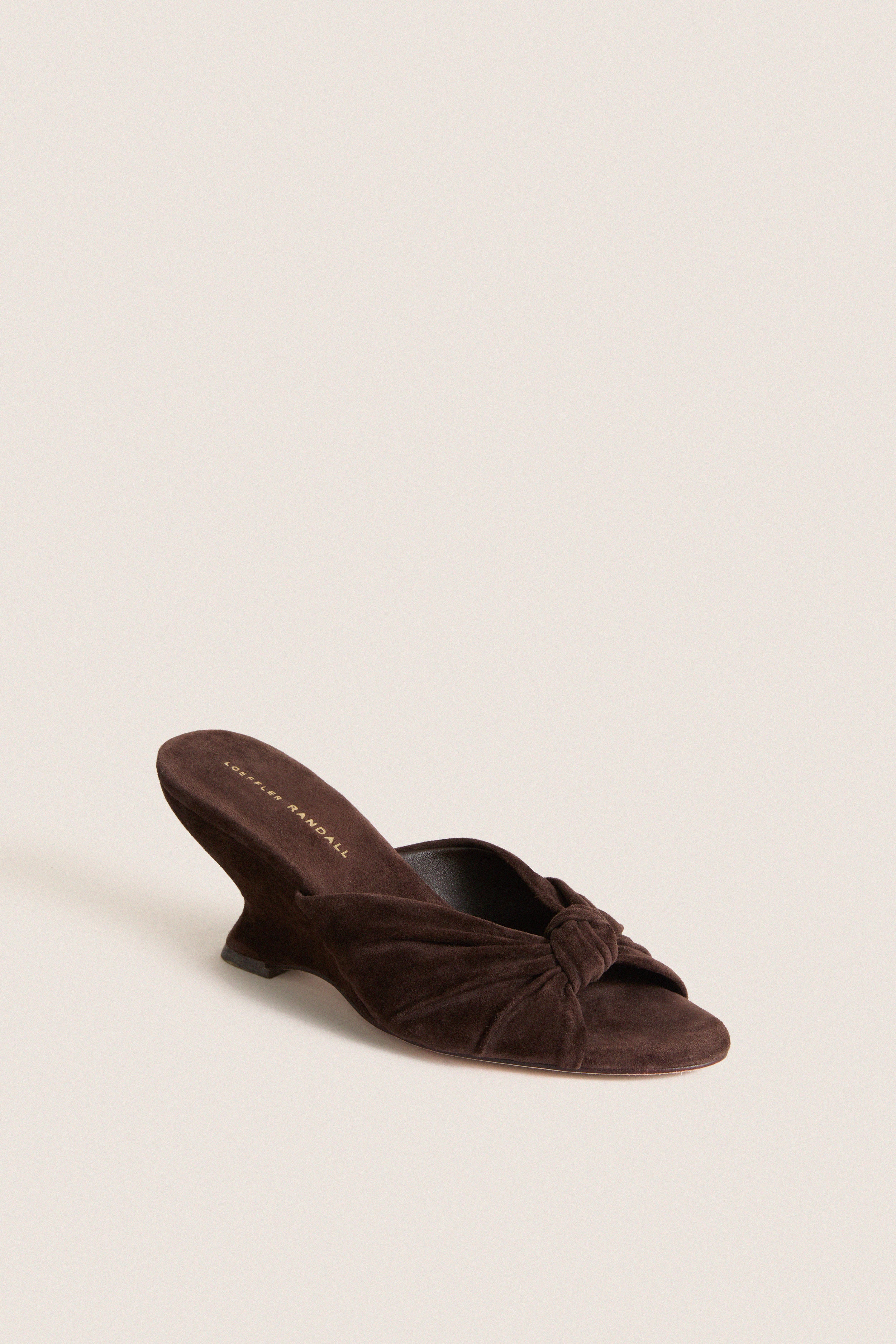 Tmoro Suede Marsy Wedge Heels