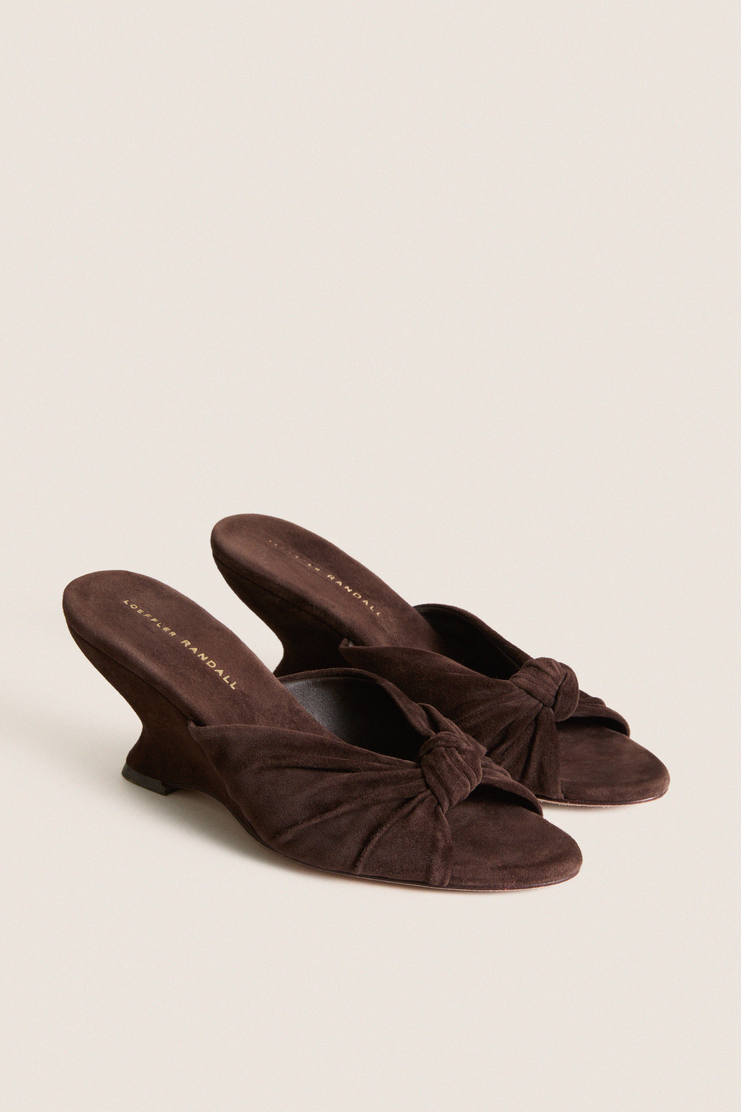 Tmoro Suede Marsy Wedge Heels