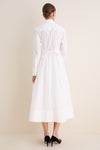 Bianco Honor Shirt Long Dress