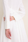 Bianco Honor Shirt Long Dress