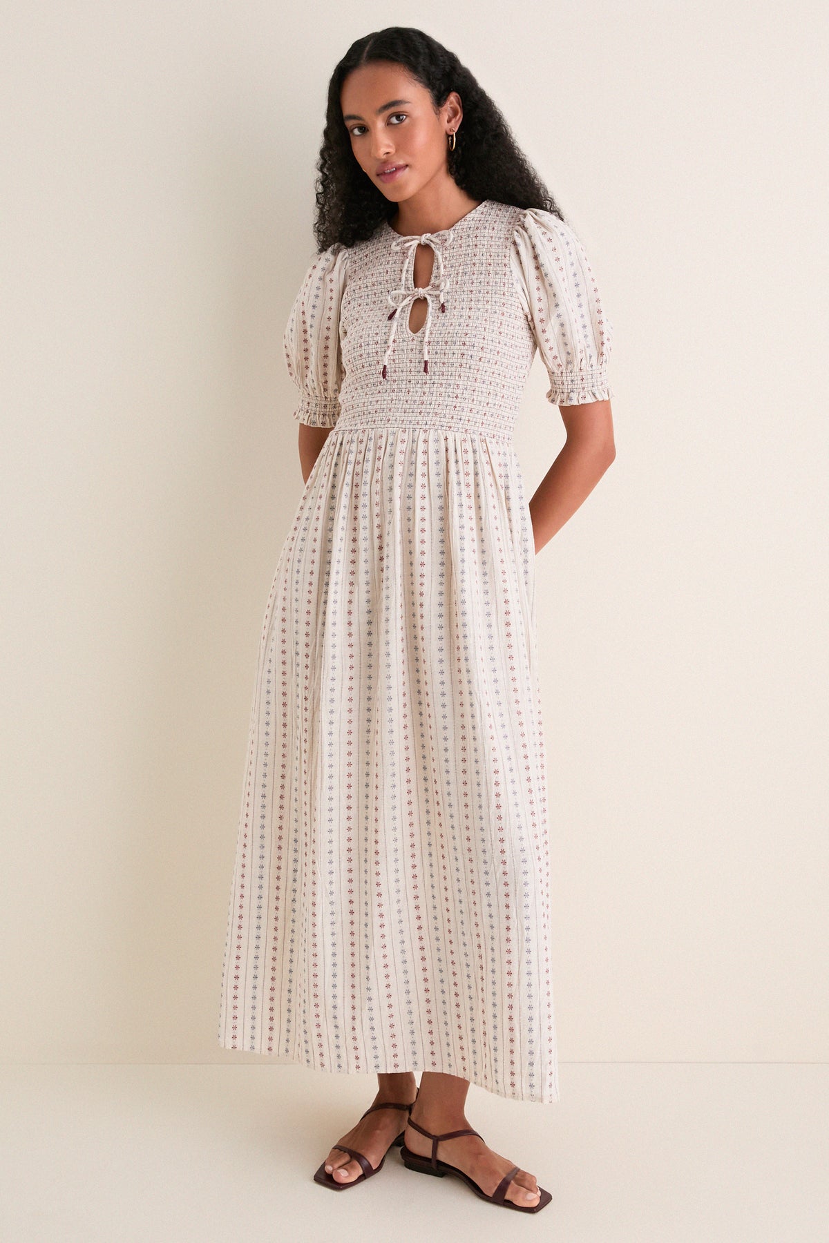Multi Maribel Midi Dress