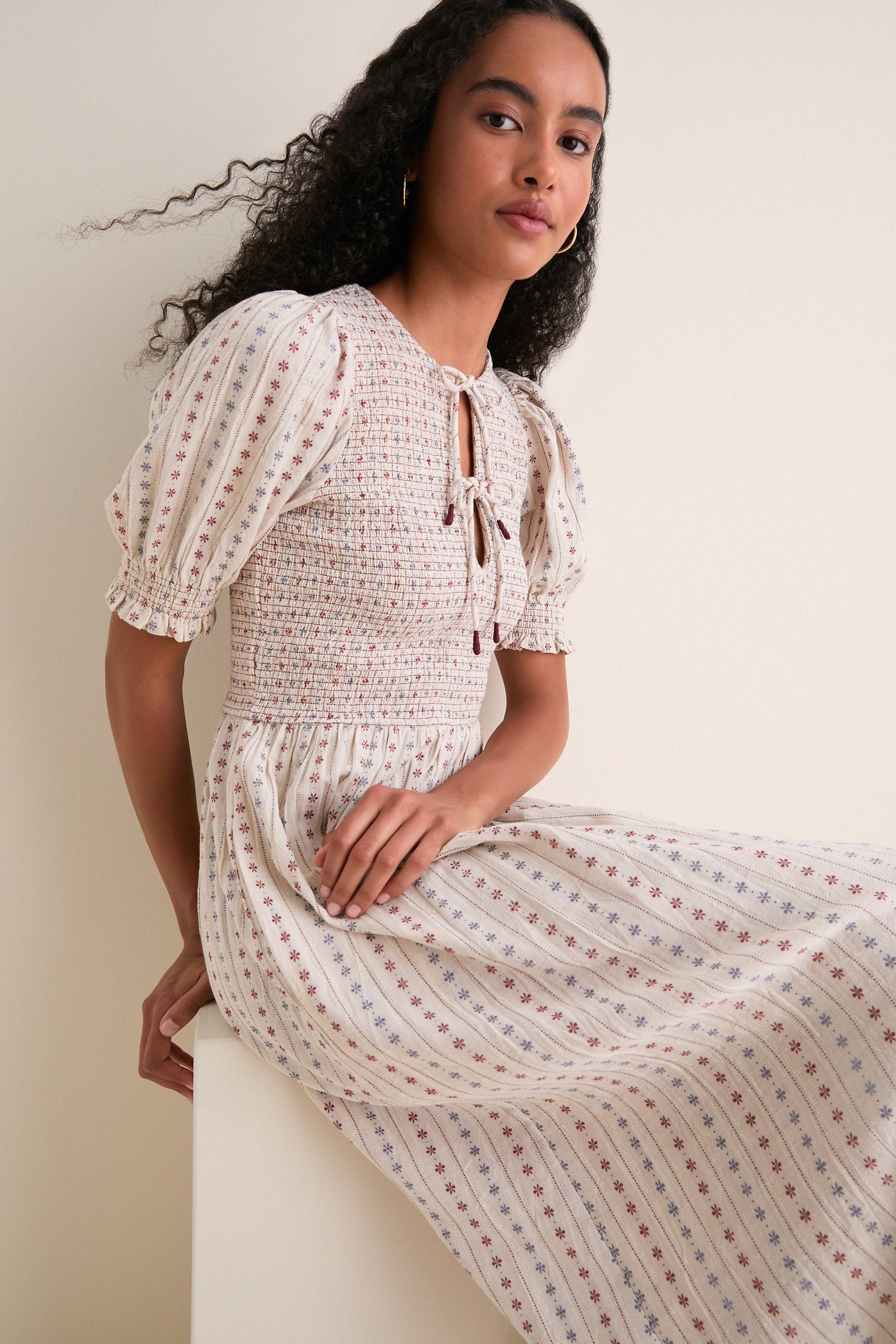 Multi Maribel Midi Dress