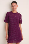 Mulled Wine Stara Mini Dress