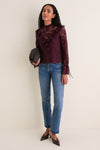 Bitter Chocolate Morticia Blouse